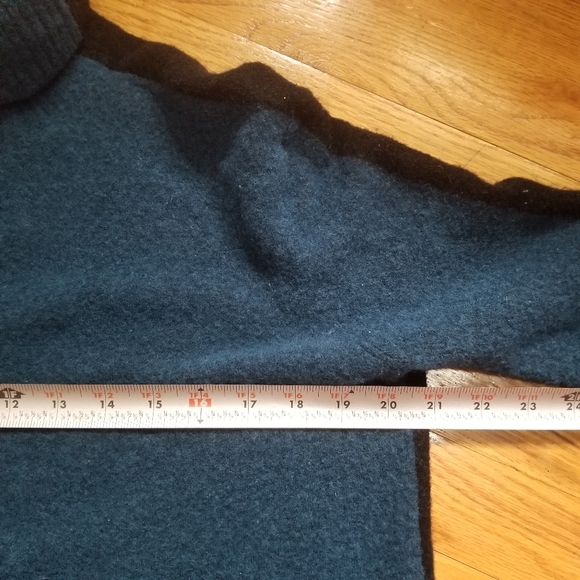 Athleta Transit Womens Colorblock Turtleneck SM Sweater Merino Wool Blend Soft - Picture 8 of 11